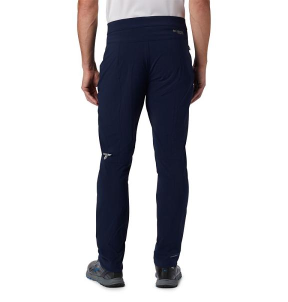 Columbia Titan Pass Trail Pants Navy For Men's NZ53248 New Zealand